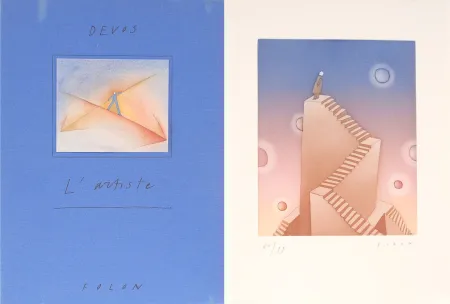 插图书 Folon - L'Artiste Folon - Devos