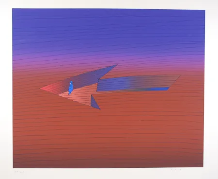 丝网印刷 Folon - Le Chemin