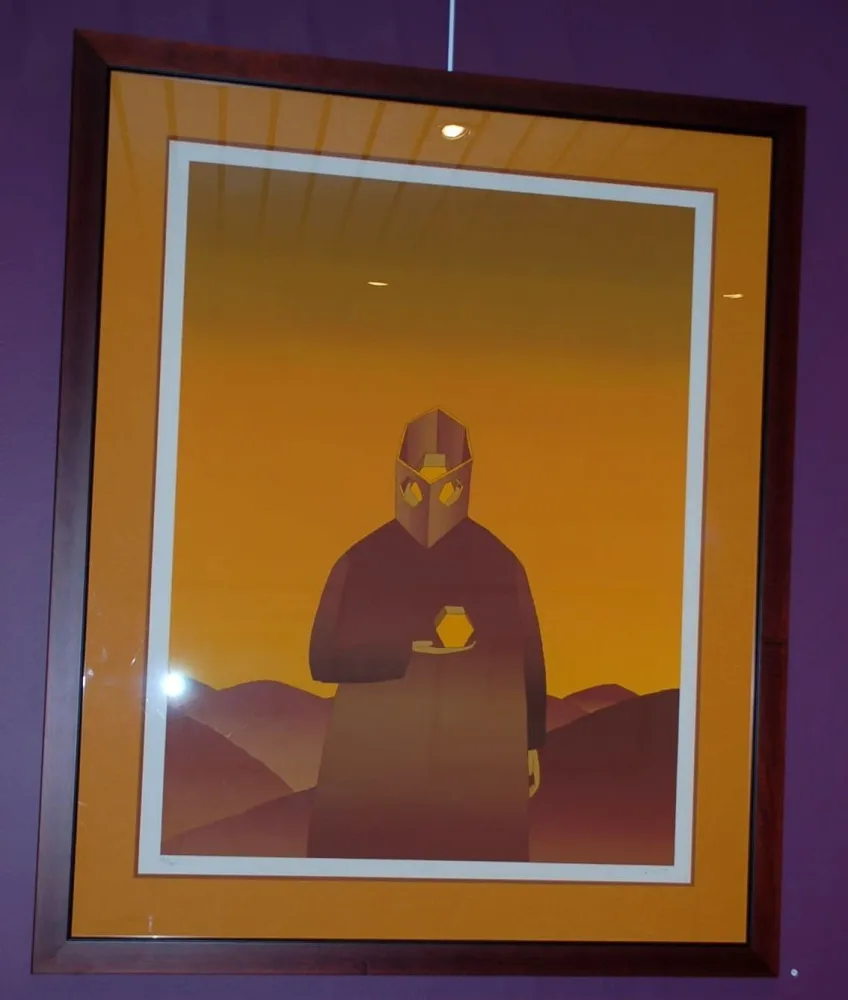 丝网印刷 Folon - Le Penseur