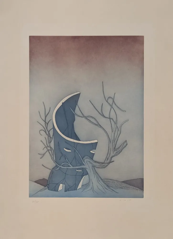 蚀刻飞尘法 Folon - Les Ruines circulaires V 