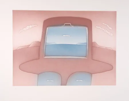 蚀刻飞尘法 Folon - Lointains un Nuage