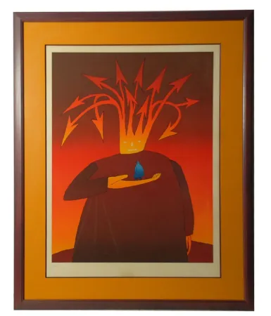 丝网印刷 Folon - Macbeth