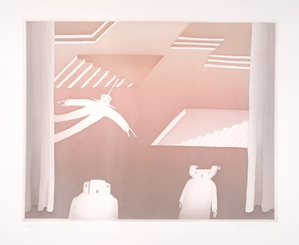 蚀刻飞尘法 Folon - PIAZZA