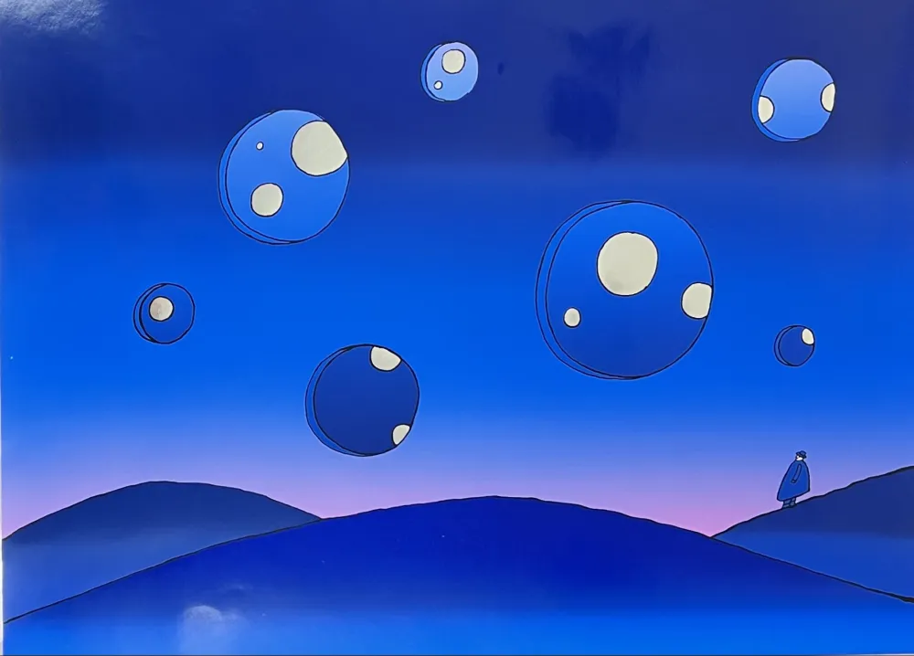 丝网印刷 Folon - Untitled 