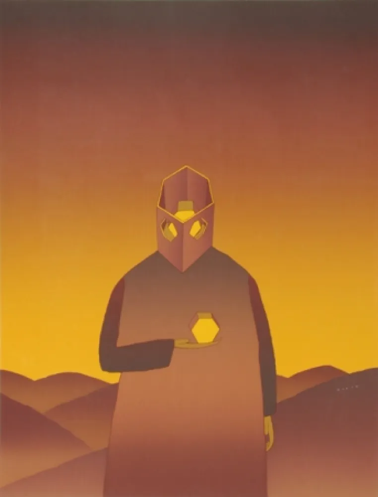 丝网印刷 Folon - Untitled