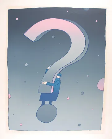 丝网印刷 Folon - What ?