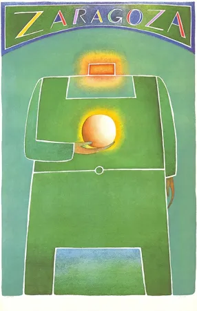 石版画 Folon - Zaragoza