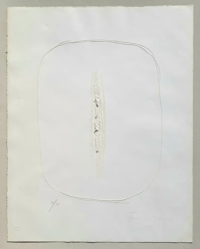 版画 Fontana - Concetto spaziale