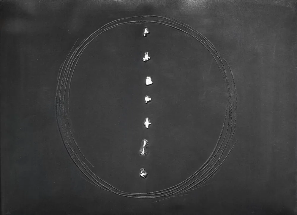 蚀刻飞尘法 Fontana - Concetto spaziale