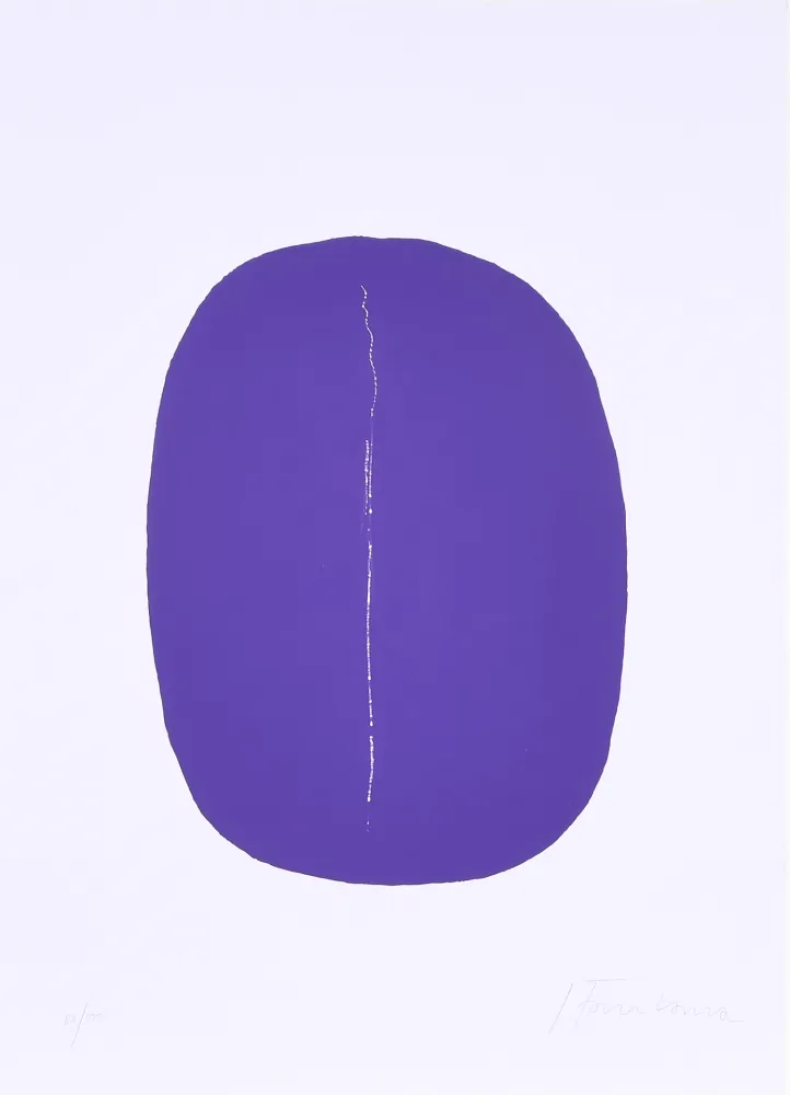 丝网印刷 Fontana - Concetto Spaziale S-2 