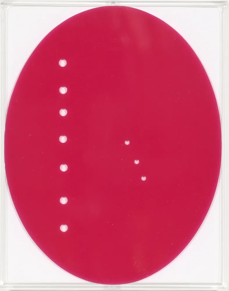 复数作品 Fontana - Portrait d’Antonin Artaud, by Otto Hahn (Red)