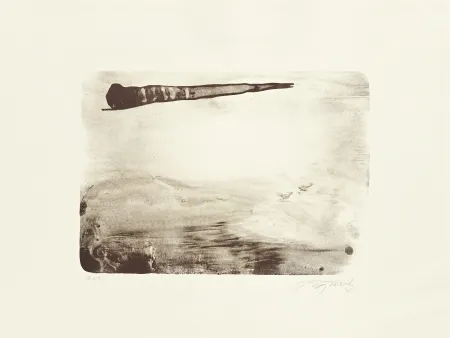 石版画 Fontela - Palm