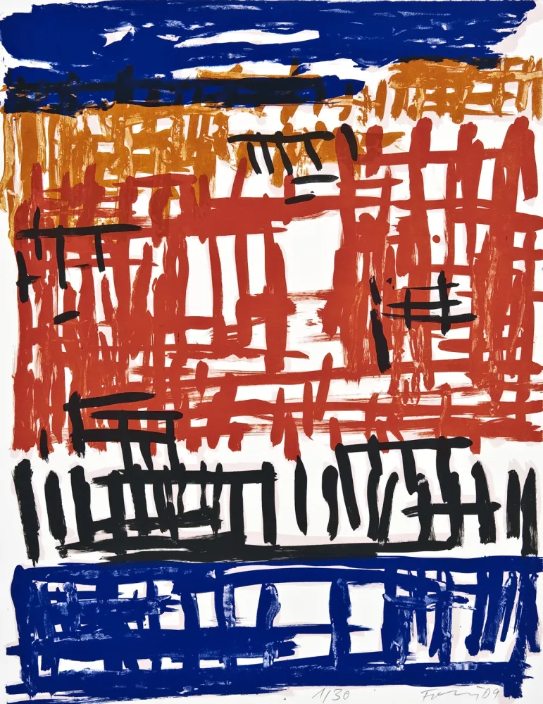 石版画 Forg - Bords