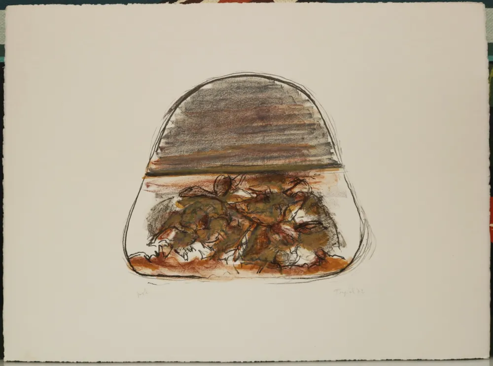 石版画 Forgioli - Isola 1972