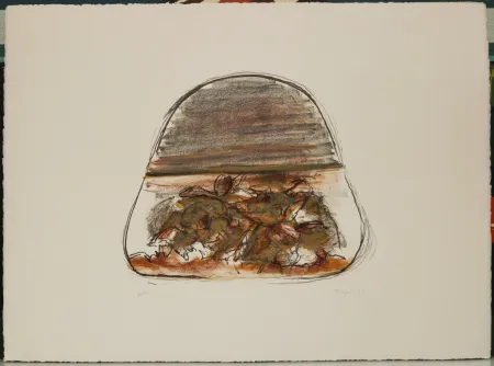 石版画 Forgioli - Isola 1972