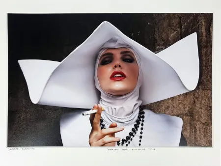 摄影 Formento & Formento - Smoking Nun, Cinecitta Italy