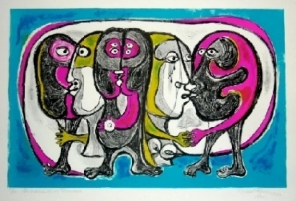 石版画 Forner - Mutations