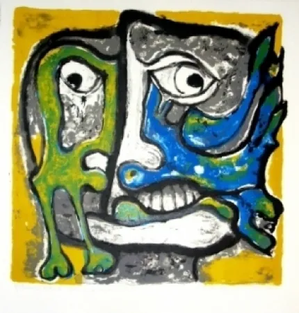 石版画 Forner - Terragueo año 2888