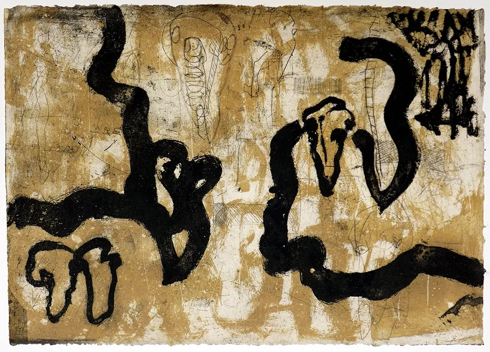 版画 Forteza - Ocre