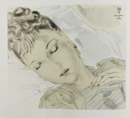 插图书 Foujita - Combat avec L’image. 1941.