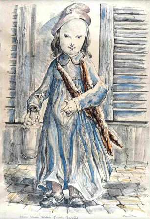 复数作品 Foujita - Le Matin 