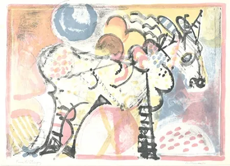 石版画 Francesconi - Cavallo