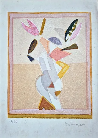 木刻 Francesconi - Composizione 1