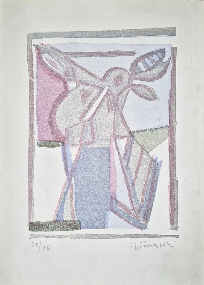 木刻 Francesconi - Composizione 2