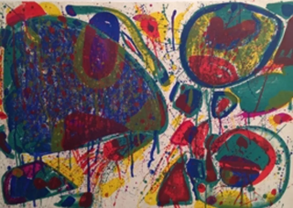 石版画 Francis - Bright Jade Ghost III