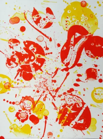 石版画 Francis - Composition