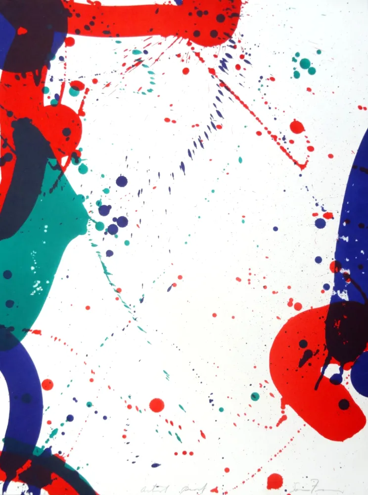 石版画 Francis - Composition