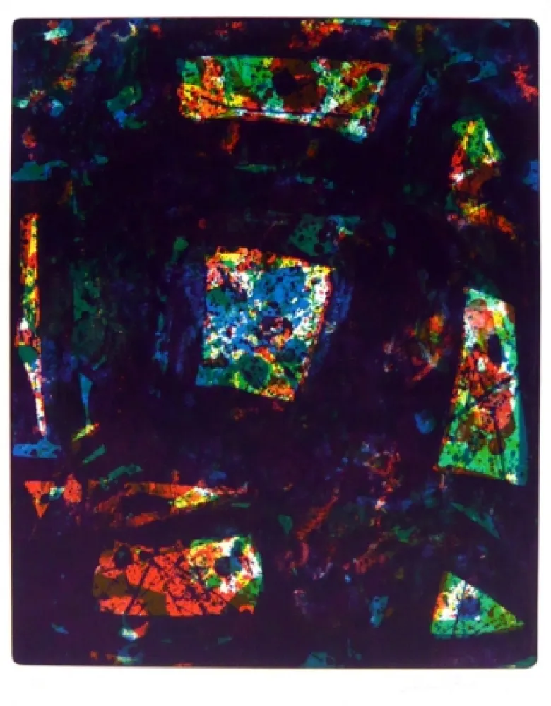 石版画 Francis - Composition