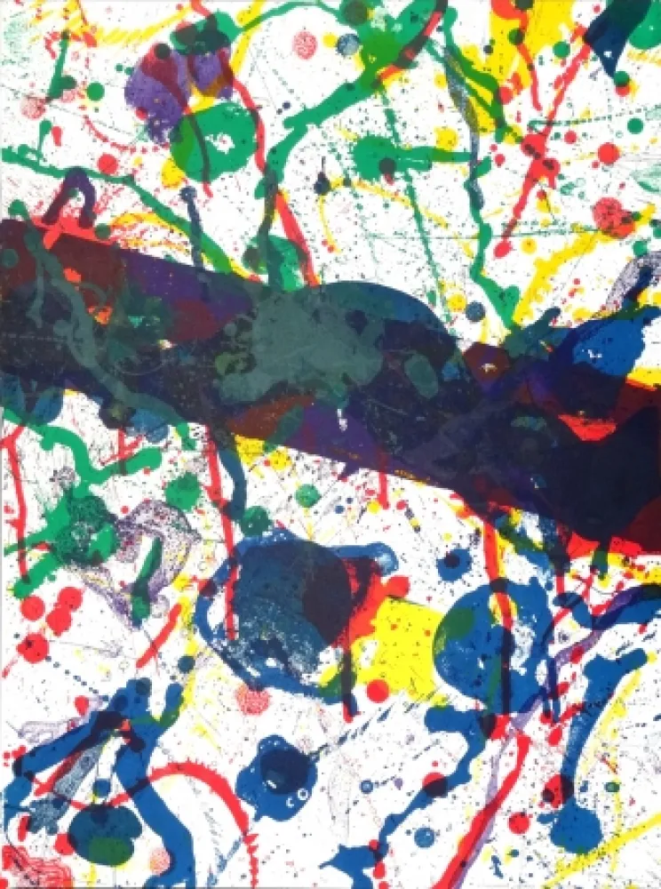 石版画 Francis - Composition