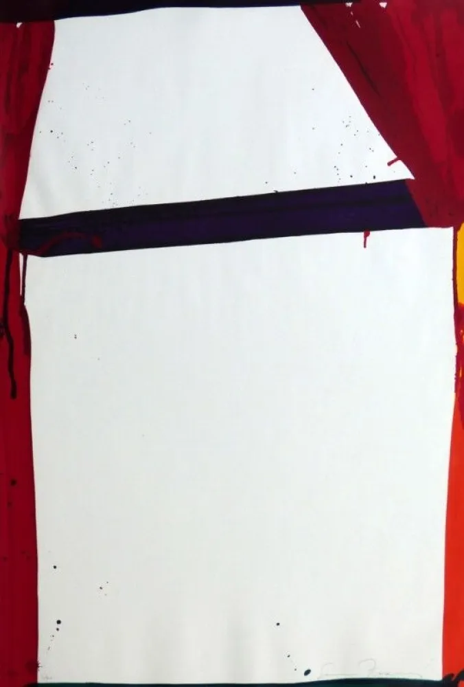 石版画 Francis - Composition abstraite