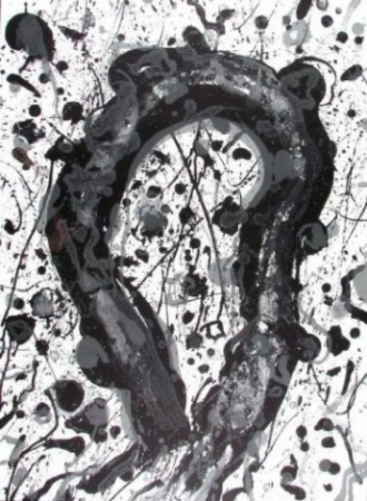 石版画 Francis - From poème dans le ciel