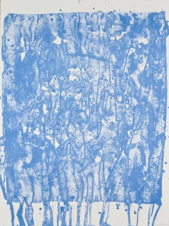 石版画 Francis - Papierski Portfolio (blue)
