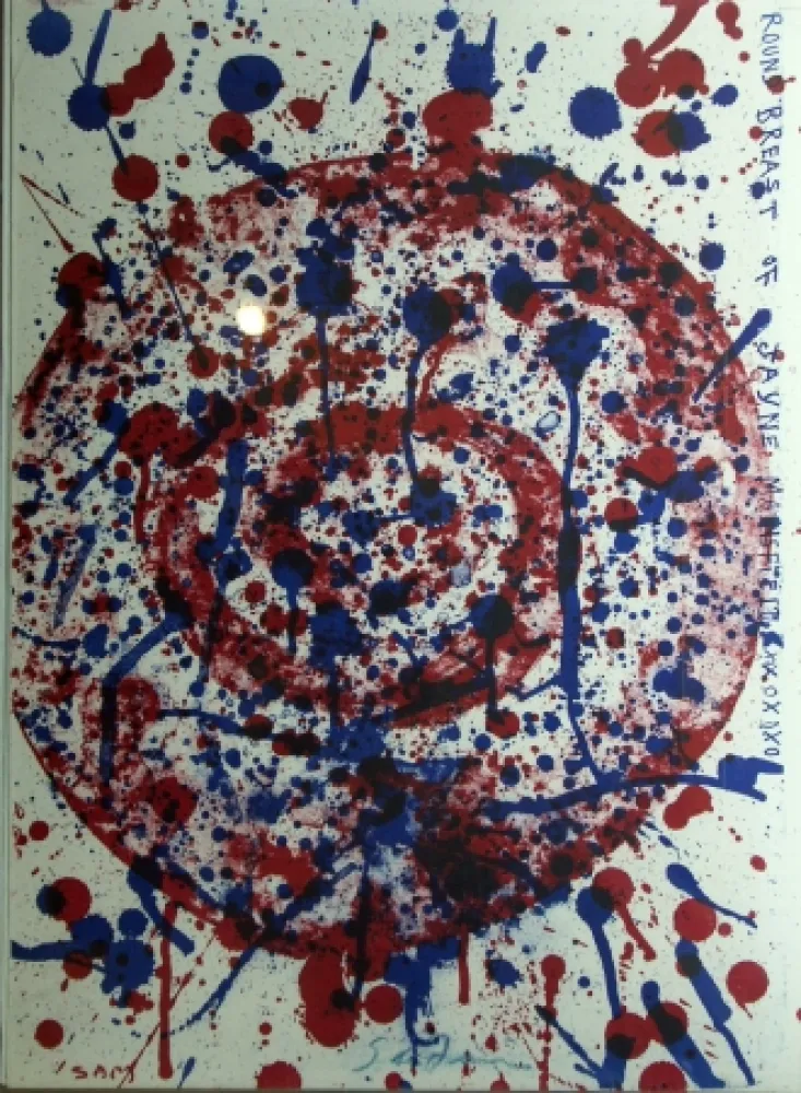 石版画 Francis - Round Breast of Jayne Mansfield