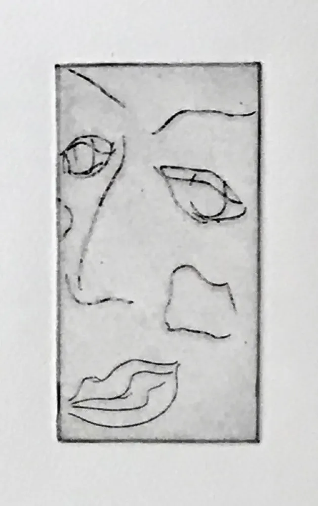 飞尘腐蚀法 Francis - Self Portrait