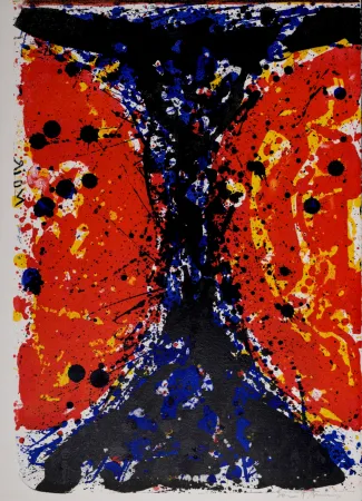 石版画 Francis - Uncle Sam, 1964 (Hand-signed)