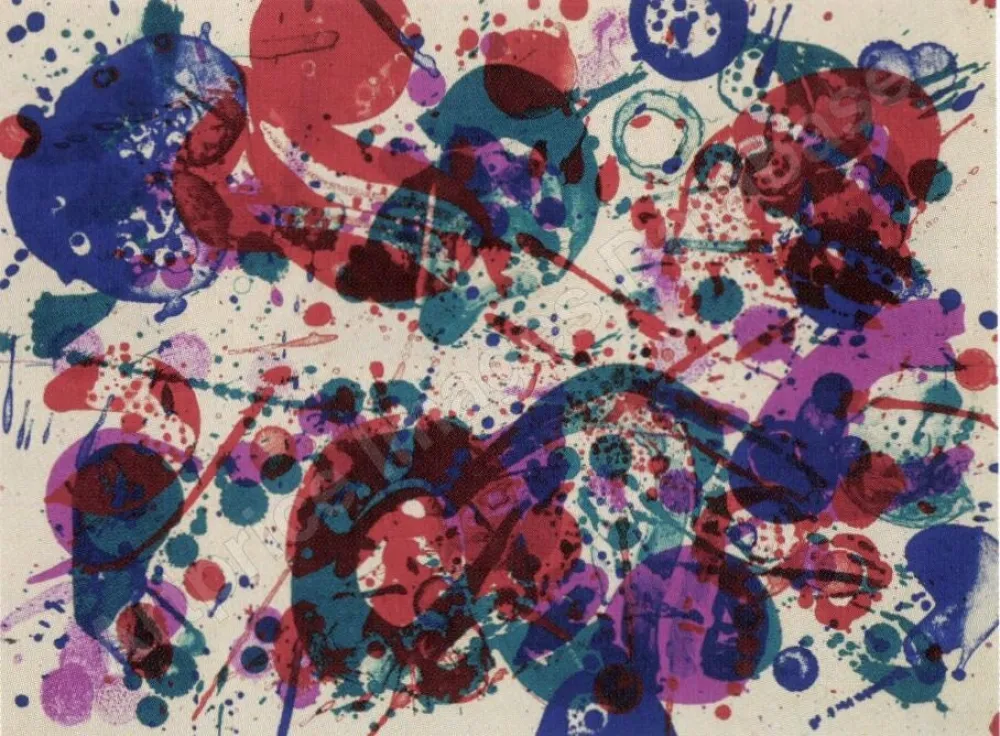 石版画 Francis - Untitled