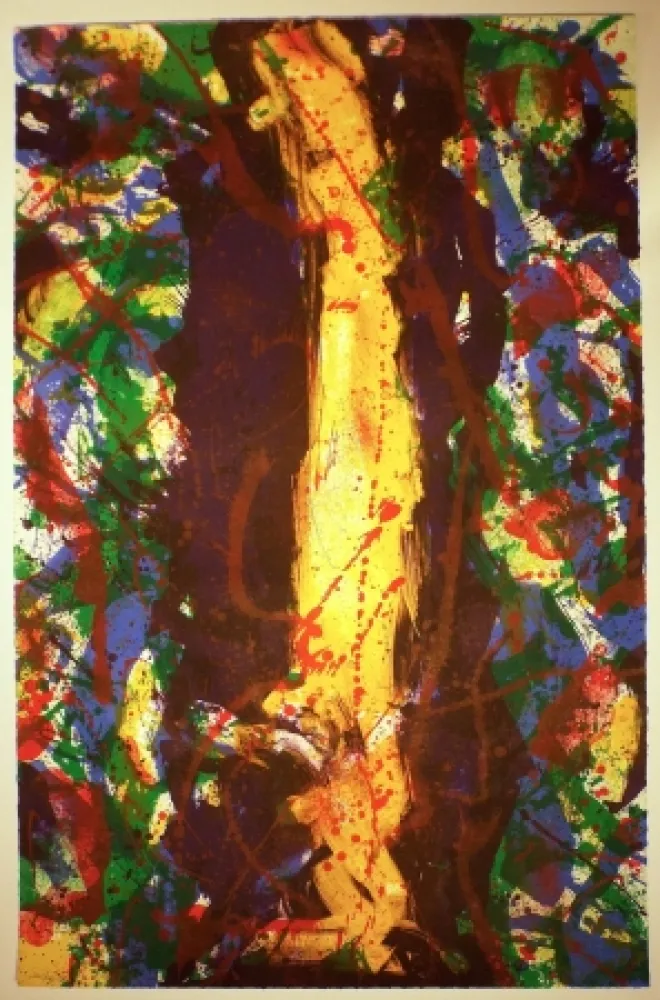 石版画 Francis - Untitled