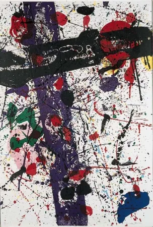 石版画 Francis -  Untitled, from Eight by Eight to Celebrate the Temporary Contemporary 