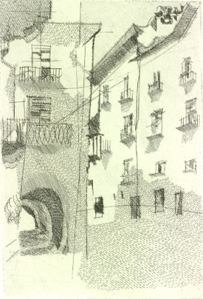 插图书 Franco - Cuneo. Dieci incisioni