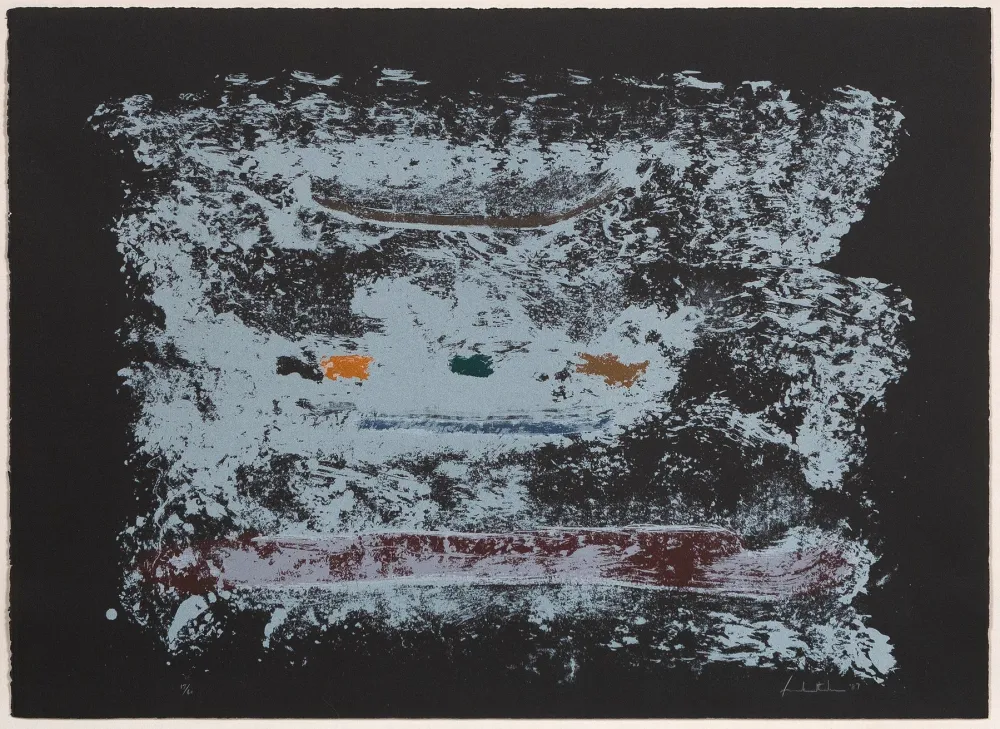 石版画 Frankenthaler - A Little Moore