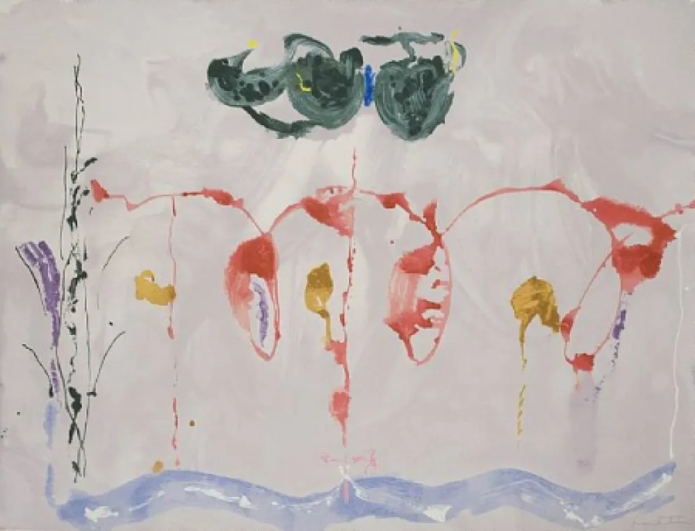 丝网印刷 Frankenthaler - Aerie
