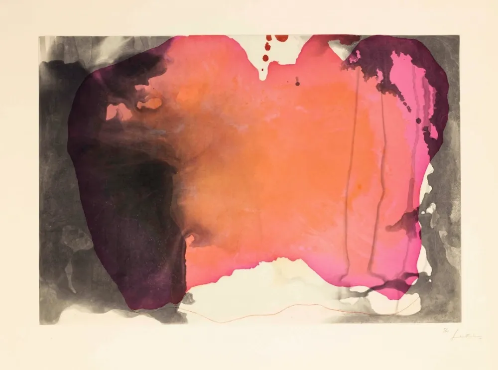 版画 Frankenthaler - Causeway