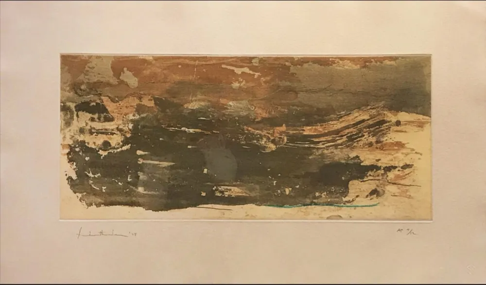 版画 Frankenthaler - Earth Slice