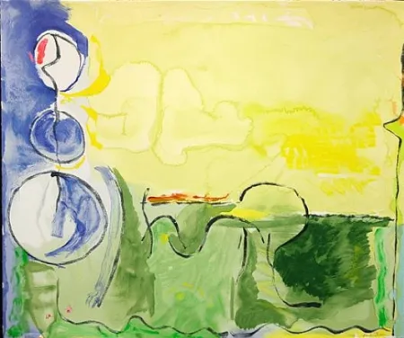 丝网印刷 Frankenthaler - Flotilla