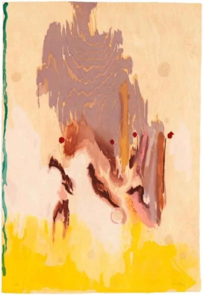 木刻 Frankenthaler - Geisha