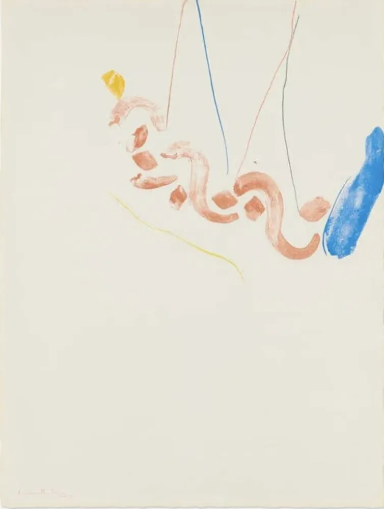 石版画 Frankenthaler - Venice II